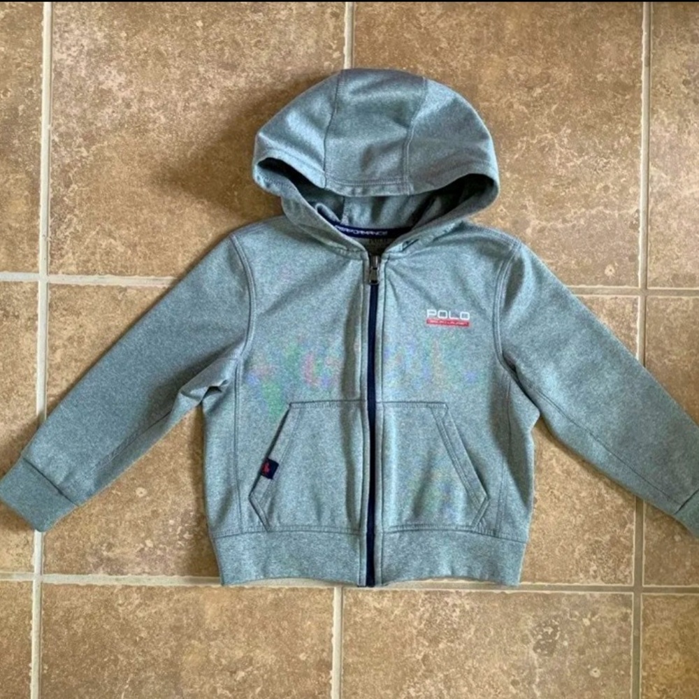 Boys Polo Zipper Sweater